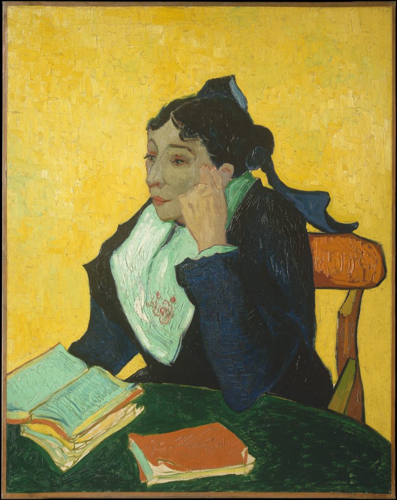 L'Arlésienne (Madame Ginoux) with Books (1888)