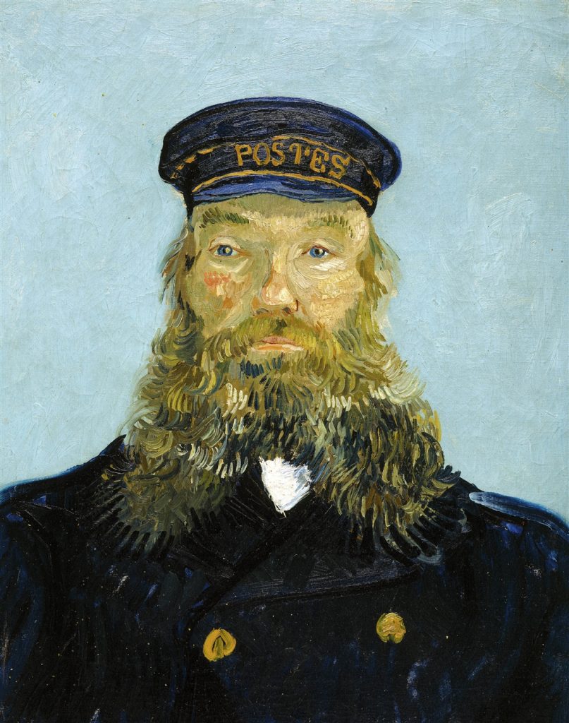 Portrait of the Postman Armand Roulin (1888)