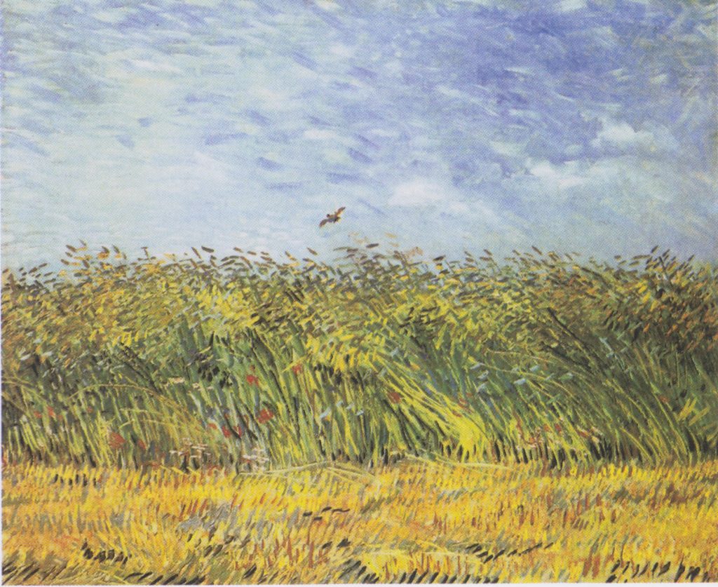 Wheatfield with lark (1887)