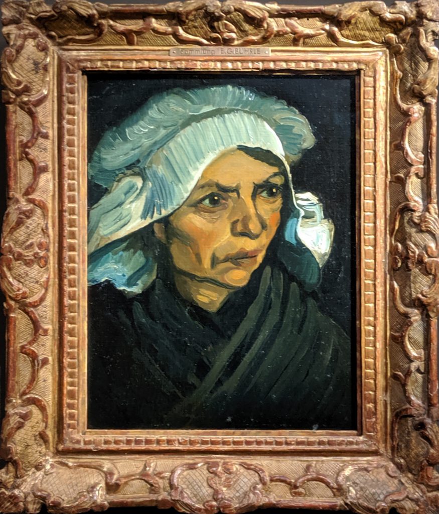Head of Peasant Woman With White Cap