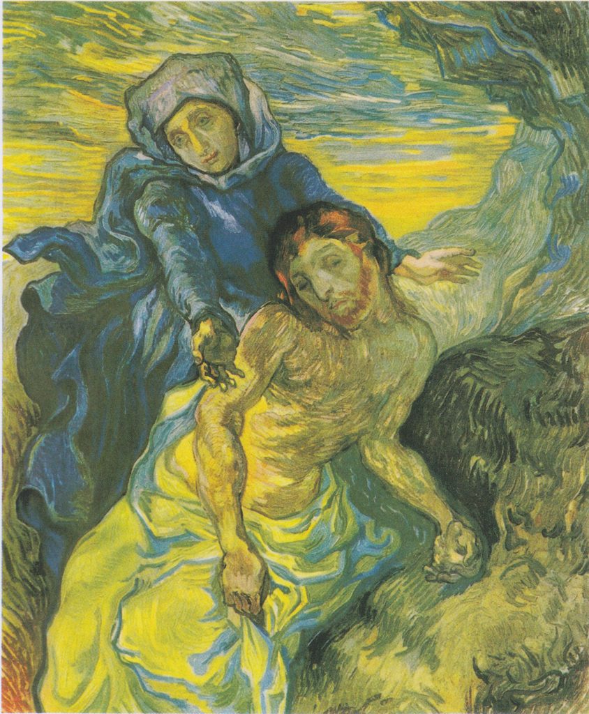 Pietà (after Eugène Delacroix) (1889)