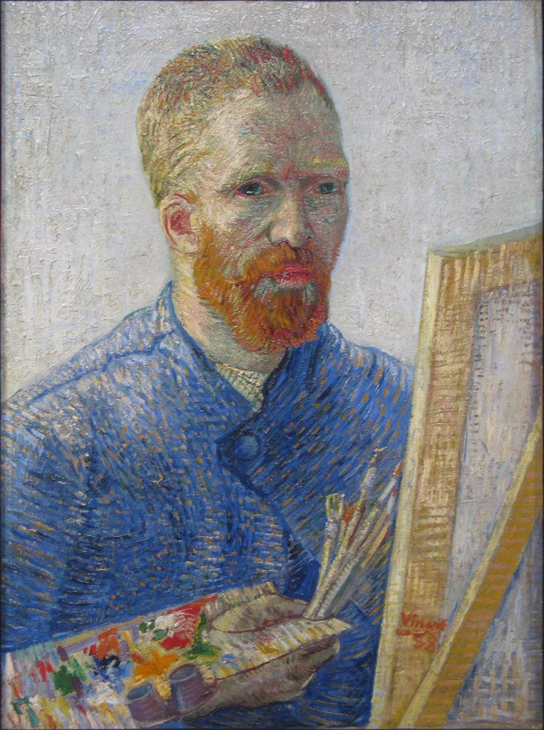 Self-Portrait in Front of the Easel (1888)